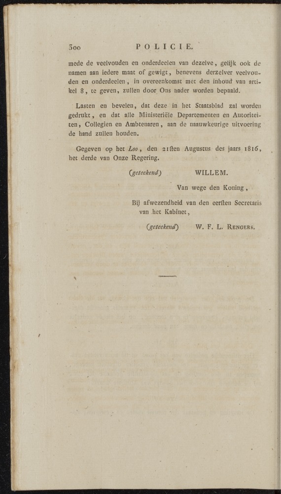 Nederlandsche pandecten, of Verzameling van wetten in het Koningrijk der Nederlanden / door W.Y. van Hamelsveld - 