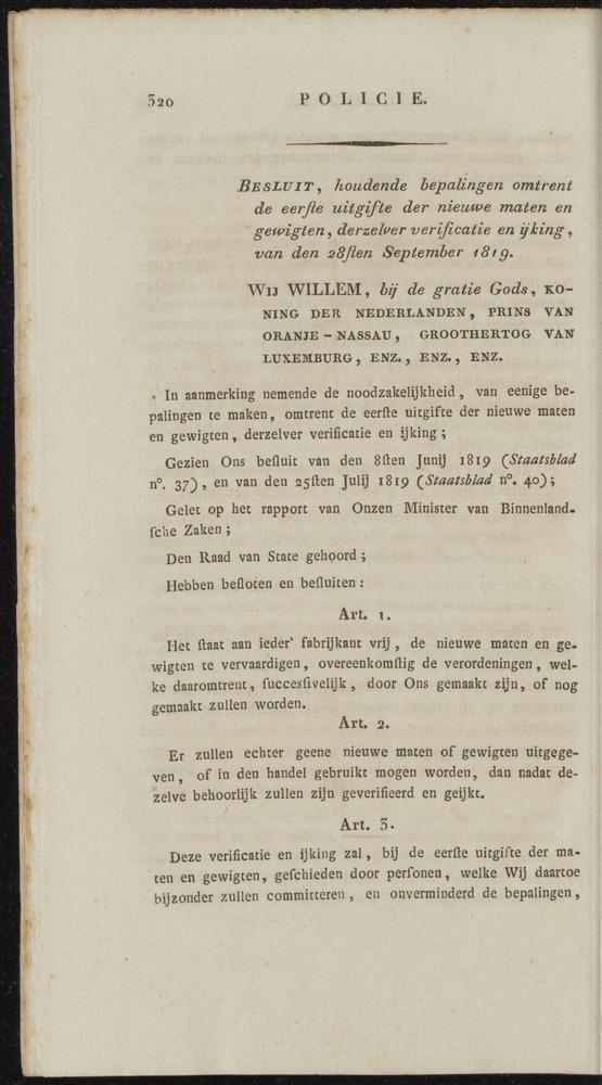 Nederlandsche pandecten, of Verzameling van wetten in het Koningrijk der Nederlanden / door W.Y. van Hamelsveld - 