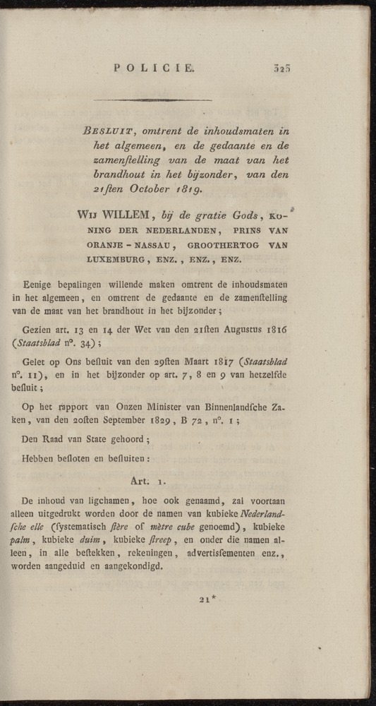 Nederlandsche pandecten, of Verzameling van wetten in het Koningrijk der Nederlanden / door W.Y. van Hamelsveld - 