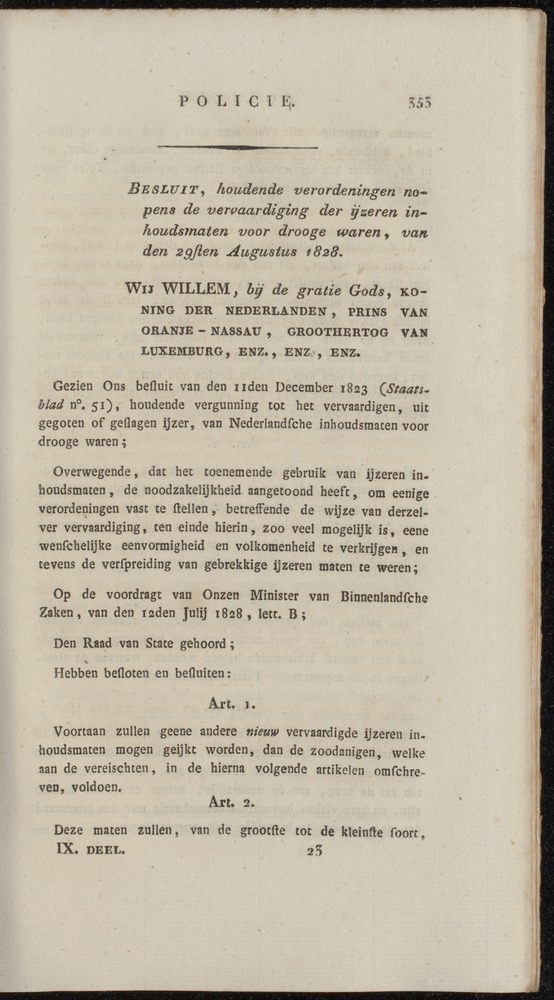 Nederlandsche pandecten, of Verzameling van wetten in het Koningrijk der Nederlanden / door W.Y. van Hamelsveld - 
