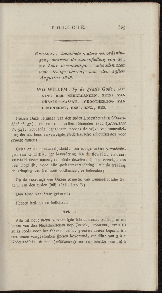 Nederlandsche pandecten, of Verzameling van wetten in het Koningrijk der Nederlanden / door W.Y. van Hamelsveld - 