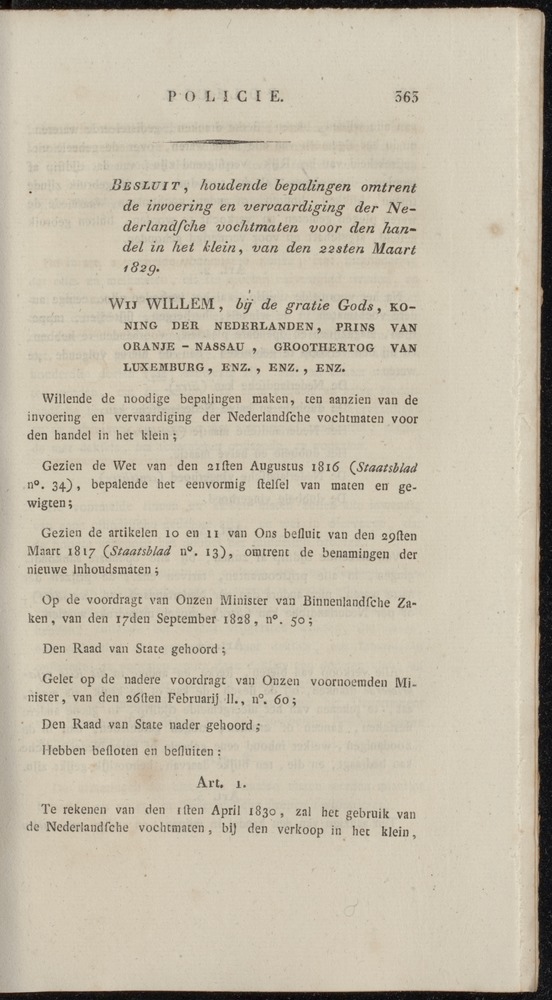 Nederlandsche pandecten, of Verzameling van wetten in het Koningrijk der Nederlanden / door W.Y. van Hamelsveld - 