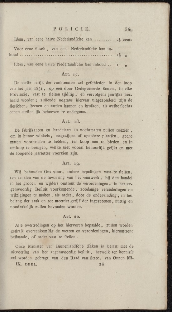 Nederlandsche pandecten, of Verzameling van wetten in het Koningrijk der Nederlanden / door W.Y. van Hamelsveld - 