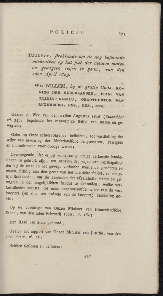 Nederlandsche pandecten, of Verzameling van wetten in het Koningrijk der Nederlanden / door W.Y. van Hamelsveld - 