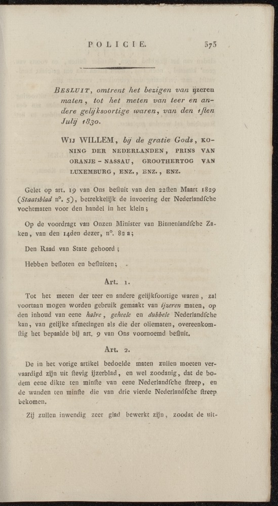 Nederlandsche pandecten, of Verzameling van wetten in het Koningrijk der Nederlanden / door W.Y. van Hamelsveld - 
