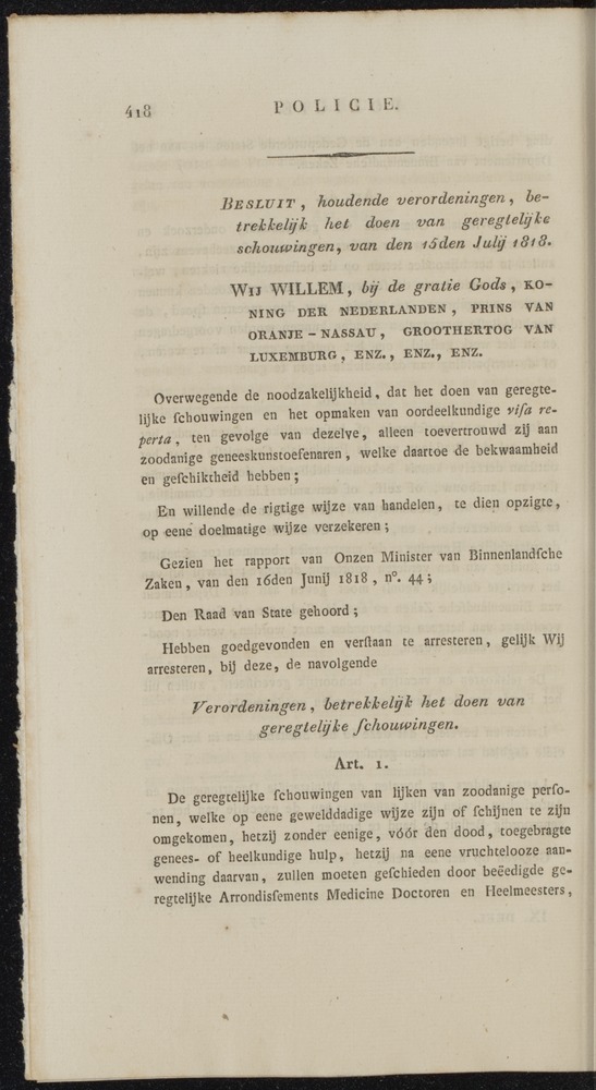 Nederlandsche pandecten, of Verzameling van wetten in het Koningrijk der Nederlanden / door W.Y. van Hamelsveld - 