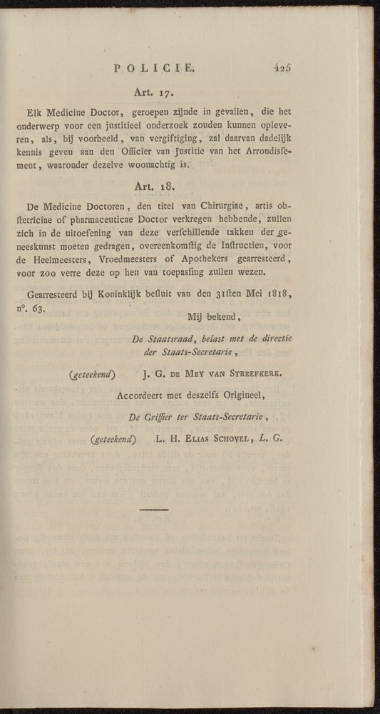 Nederlandsche pandecten, of Verzameling van wetten in het Koningrijk der Nederlanden / door W.Y. van Hamelsveld - 