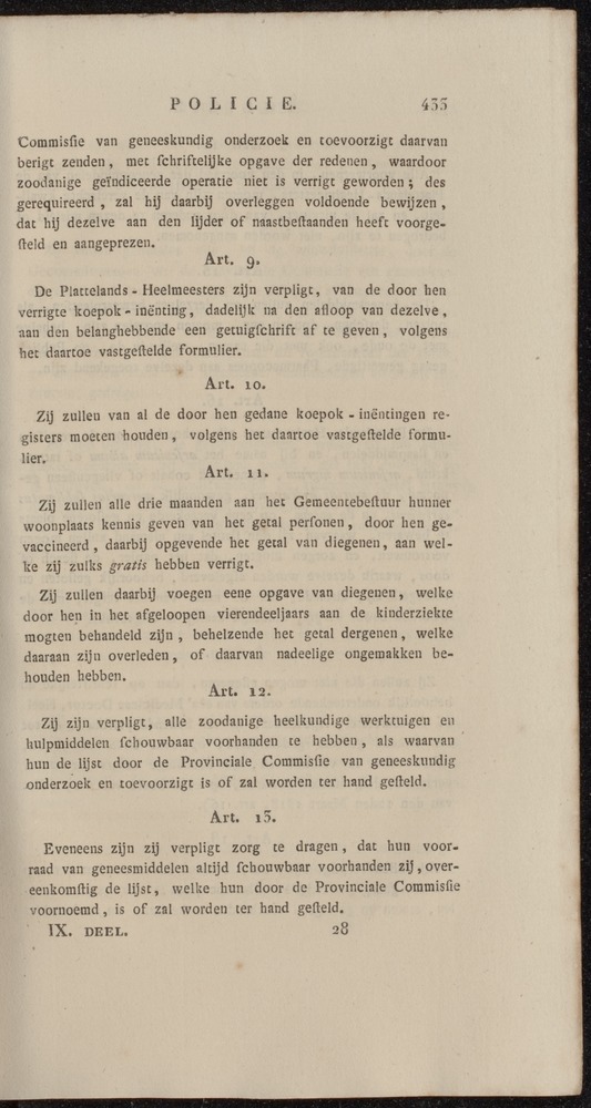 Nederlandsche pandecten, of Verzameling van wetten in het Koningrijk der Nederlanden / door W.Y. van Hamelsveld - 