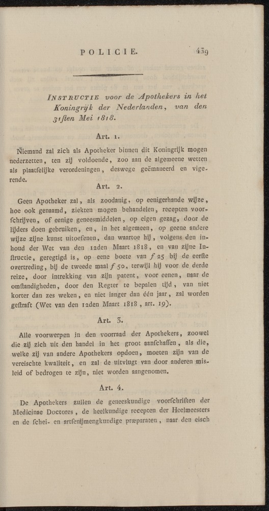 Nederlandsche pandecten, of Verzameling van wetten in het Koningrijk der Nederlanden / door W.Y. van Hamelsveld - 