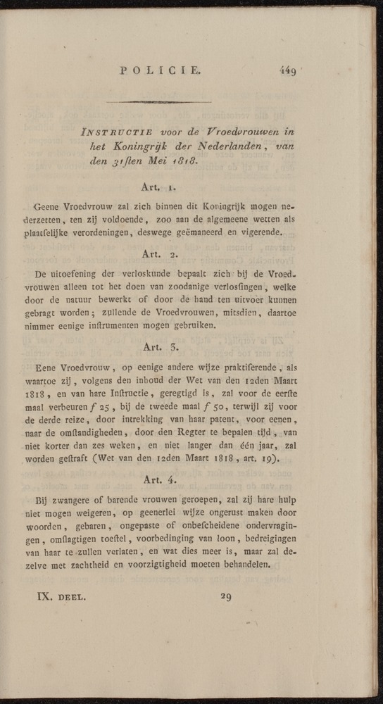 Nederlandsche pandecten, of Verzameling van wetten in het Koningrijk der Nederlanden / door W.Y. van Hamelsveld - 