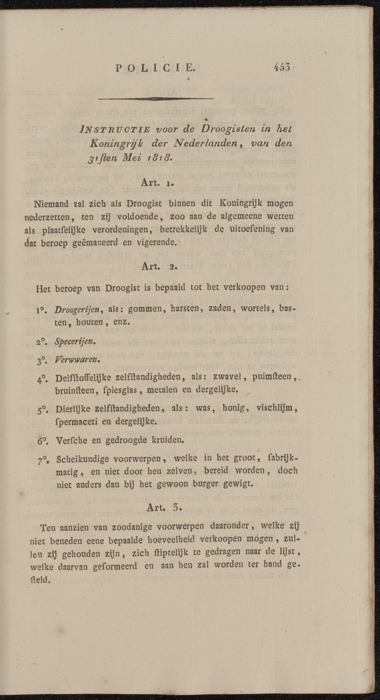Nederlandsche pandecten, of Verzameling van wetten in het Koningrijk der Nederlanden / door W.Y. van Hamelsveld - 
