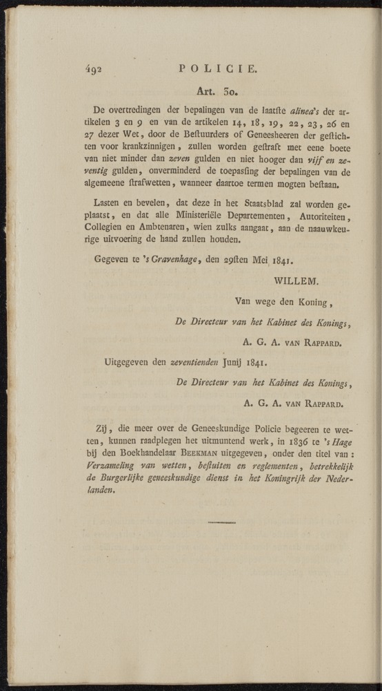 Nederlandsche pandecten, of Verzameling van wetten in het Koningrijk der Nederlanden / door W.Y. van Hamelsveld - 