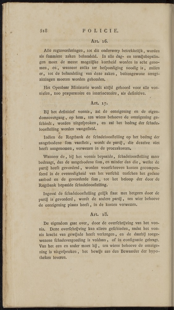 Nederlandsche pandecten, of Verzameling van wetten in het Koningrijk der Nederlanden / door W.Y. van Hamelsveld - 