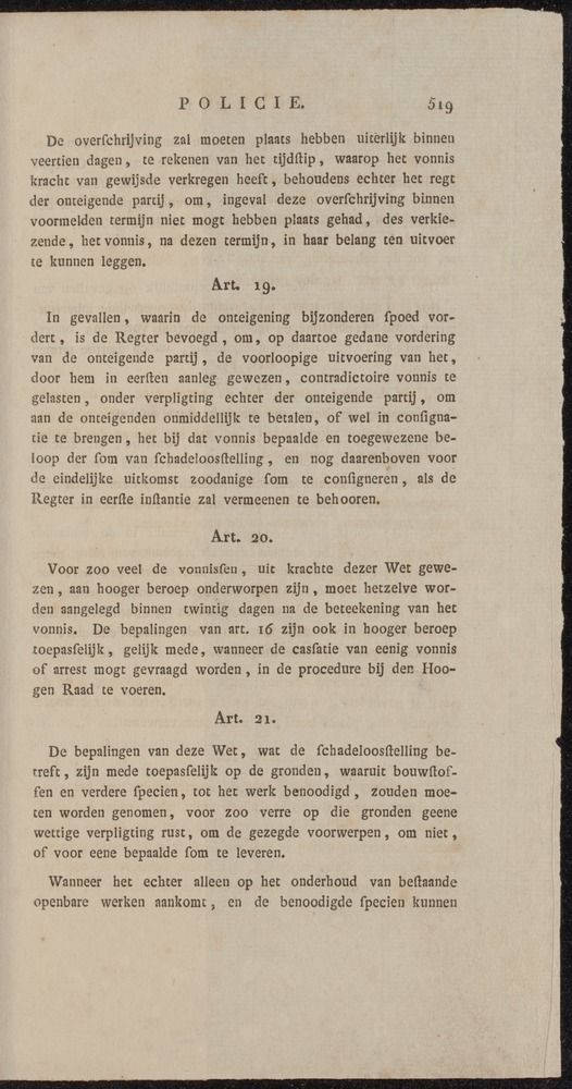 Nederlandsche pandecten, of Verzameling van wetten in het Koningrijk der Nederlanden / door W.Y. van Hamelsveld - 