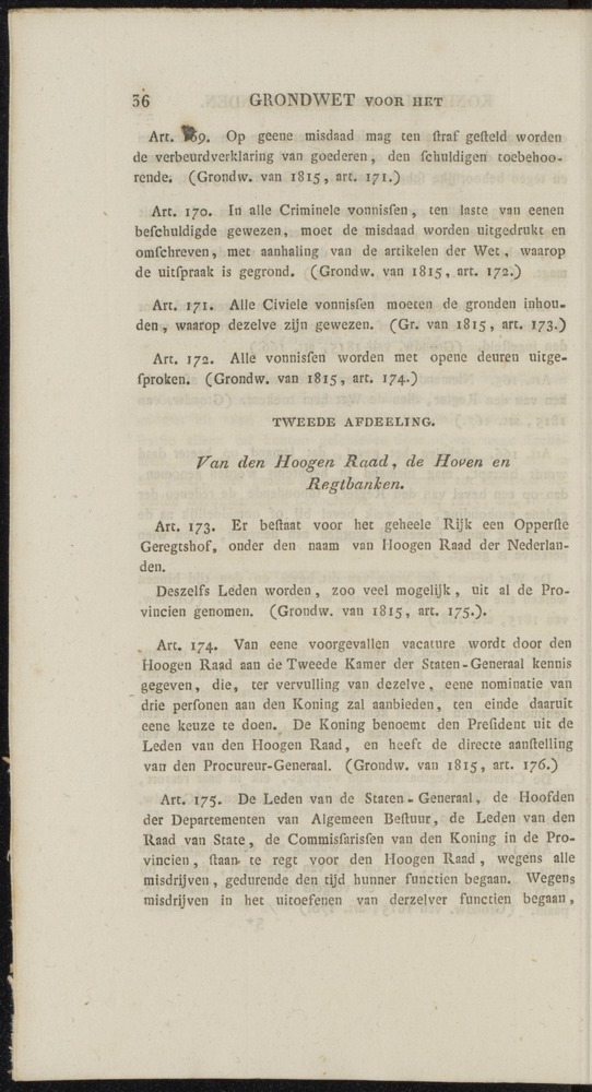 Nederlandsche pandecten, of Verzameling van wetten in het Koningrijk der Nederlanden / door W.Y. van Hamelsveld - 