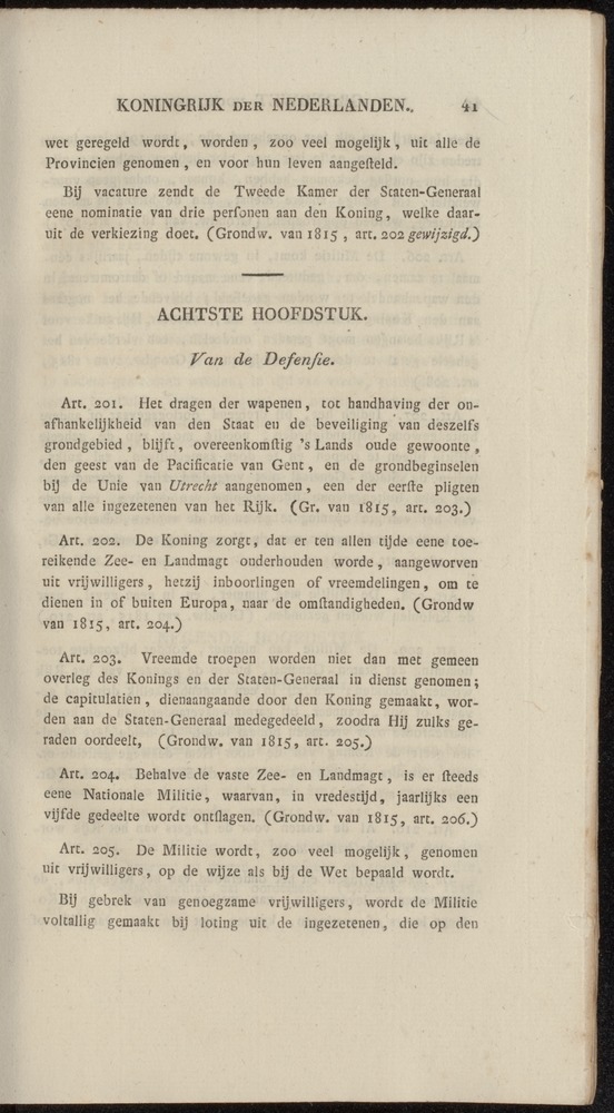Nederlandsche pandecten, of Verzameling van wetten in het Koningrijk der Nederlanden / door W.Y. van Hamelsveld - 
