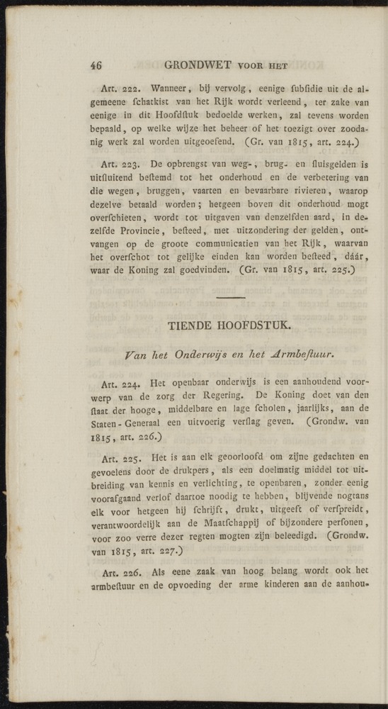 Nederlandsche pandecten, of Verzameling van wetten in het Koningrijk der Nederlanden / door W.Y. van Hamelsveld - 