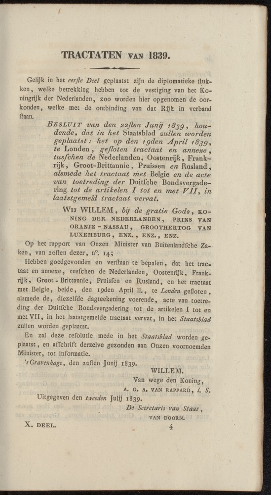 Nederlandsche pandecten, of Verzameling van wetten in het Koningrijk der Nederlanden / door W.Y. van Hamelsveld - 