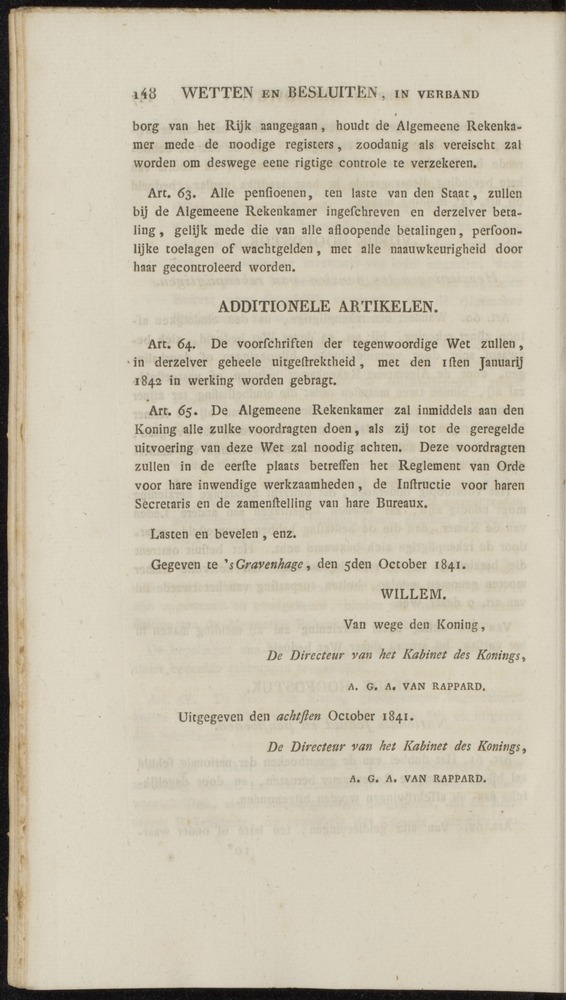 Nederlandsche pandecten, of Verzameling van wetten in het Koningrijk der Nederlanden / door W.Y. van Hamelsveld - 