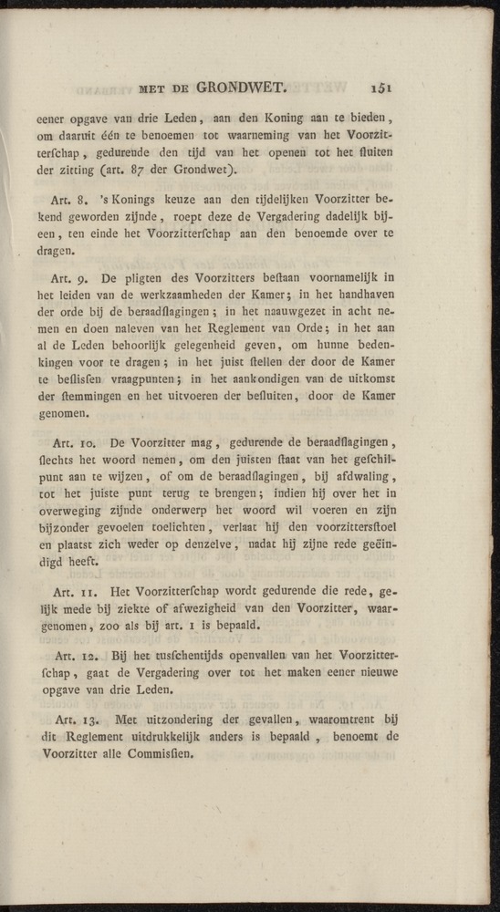 Nederlandsche pandecten, of Verzameling van wetten in het Koningrijk der Nederlanden / door W.Y. van Hamelsveld - 