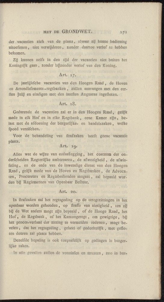 Nederlandsche pandecten, of Verzameling van wetten in het Koningrijk der Nederlanden / door W.Y. van Hamelsveld - 