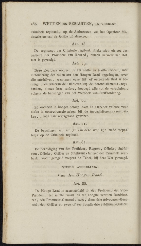 Nederlandsche pandecten, of Verzameling van wetten in het Koningrijk der Nederlanden / door W.Y. van Hamelsveld - 