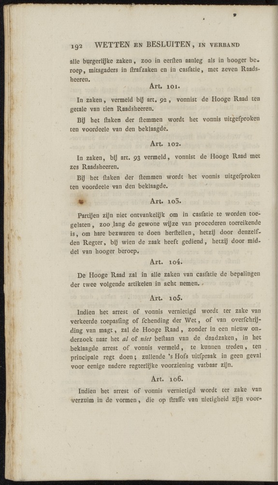 Nederlandsche pandecten, of Verzameling van wetten in het Koningrijk der Nederlanden / door W.Y. van Hamelsveld - 