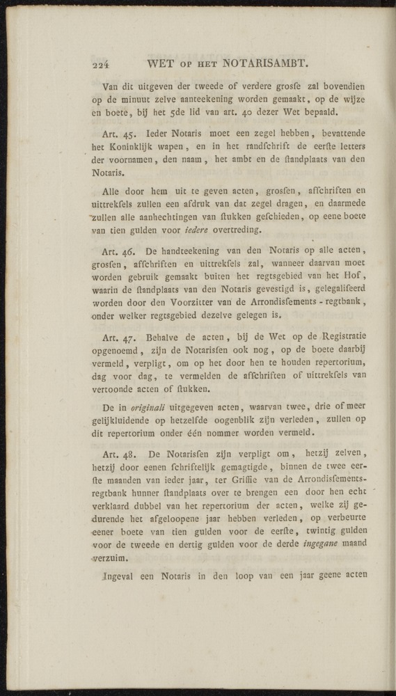 Nederlandsche pandecten, of Verzameling van wetten in het Koningrijk der Nederlanden / door W.Y. van Hamelsveld - 