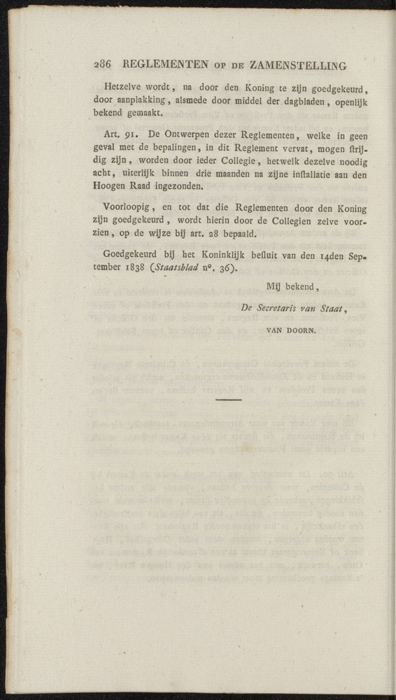 Nederlandsche pandecten, of Verzameling van wetten in het Koningrijk der Nederlanden / door W.Y. van Hamelsveld - 