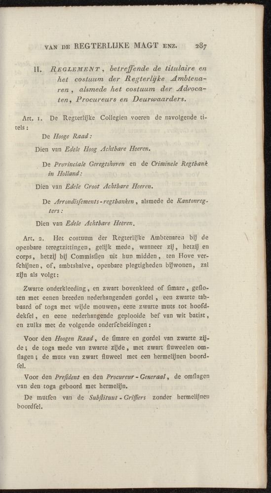 Nederlandsche pandecten, of Verzameling van wetten in het Koningrijk der Nederlanden / door W.Y. van Hamelsveld - 