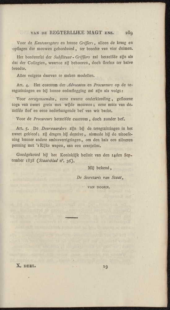 Nederlandsche pandecten, of Verzameling van wetten in het Koningrijk der Nederlanden / door W.Y. van Hamelsveld - 