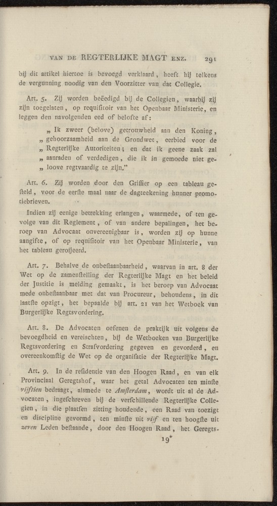 Nederlandsche pandecten, of Verzameling van wetten in het Koningrijk der Nederlanden / door W.Y. van Hamelsveld - 