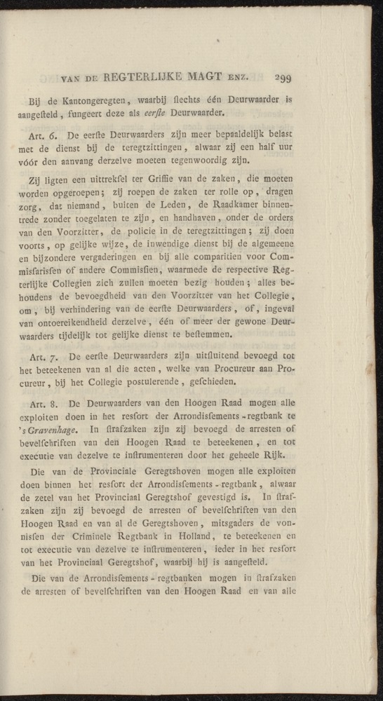Nederlandsche pandecten, of Verzameling van wetten in het Koningrijk der Nederlanden / door W.Y. van Hamelsveld - 