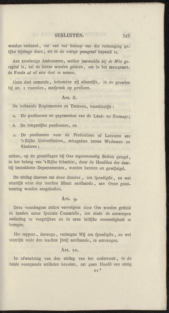 Nederlandsche pandecten, of Verzameling van wetten in het Koningrijk der Nederlanden / door W.Y. van Hamelsveld - 