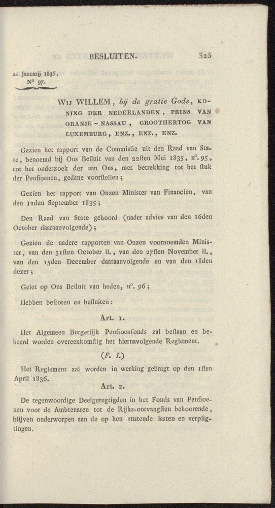 Nederlandsche pandecten, of Verzameling van wetten in het Koningrijk der Nederlanden / door W.Y. van Hamelsveld - 