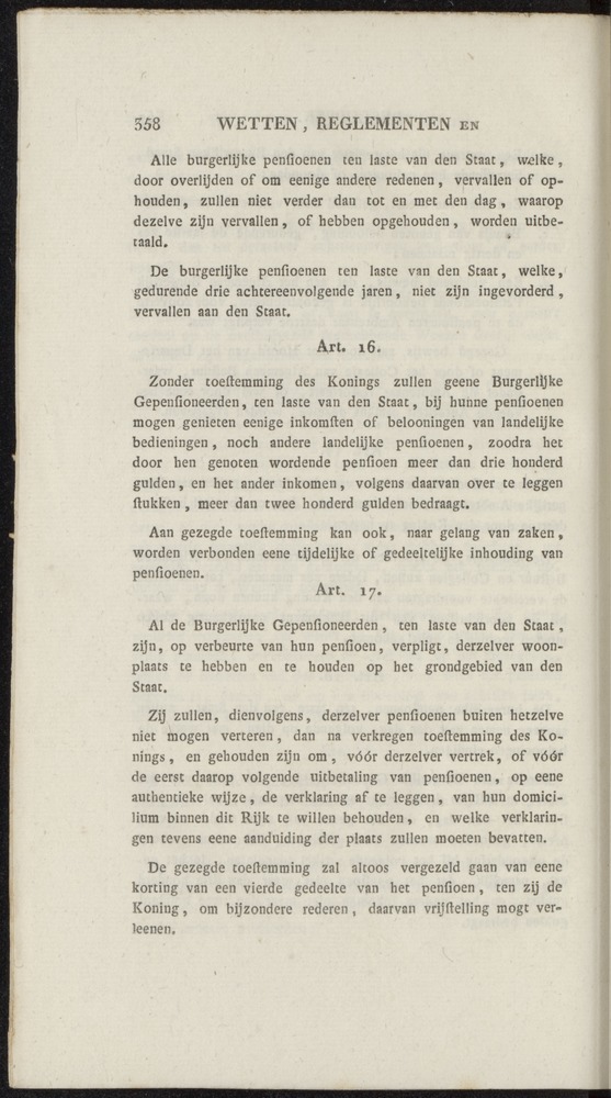 Nederlandsche pandecten, of Verzameling van wetten in het Koningrijk der Nederlanden / door W.Y. van Hamelsveld - 