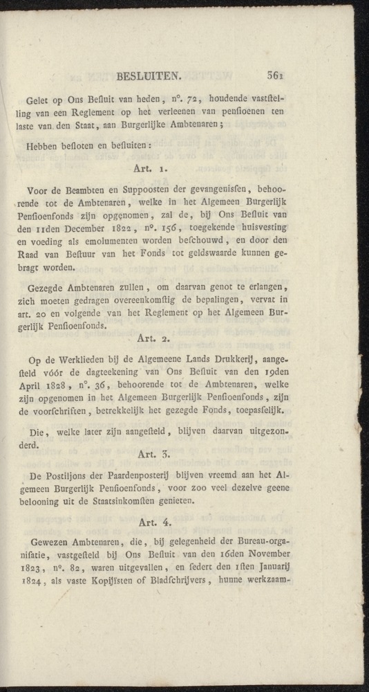 Nederlandsche pandecten, of Verzameling van wetten in het Koningrijk der Nederlanden / door W.Y. van Hamelsveld - 