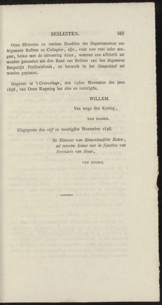 Nederlandsche pandecten, of Verzameling van wetten in het Koningrijk der Nederlanden / door W.Y. van Hamelsveld - 