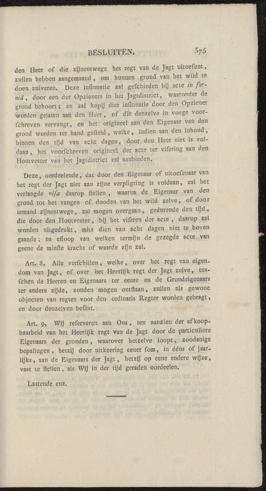 Nederlandsche pandecten, of Verzameling van wetten in het Koningrijk der Nederlanden / door W.Y. van Hamelsveld - 