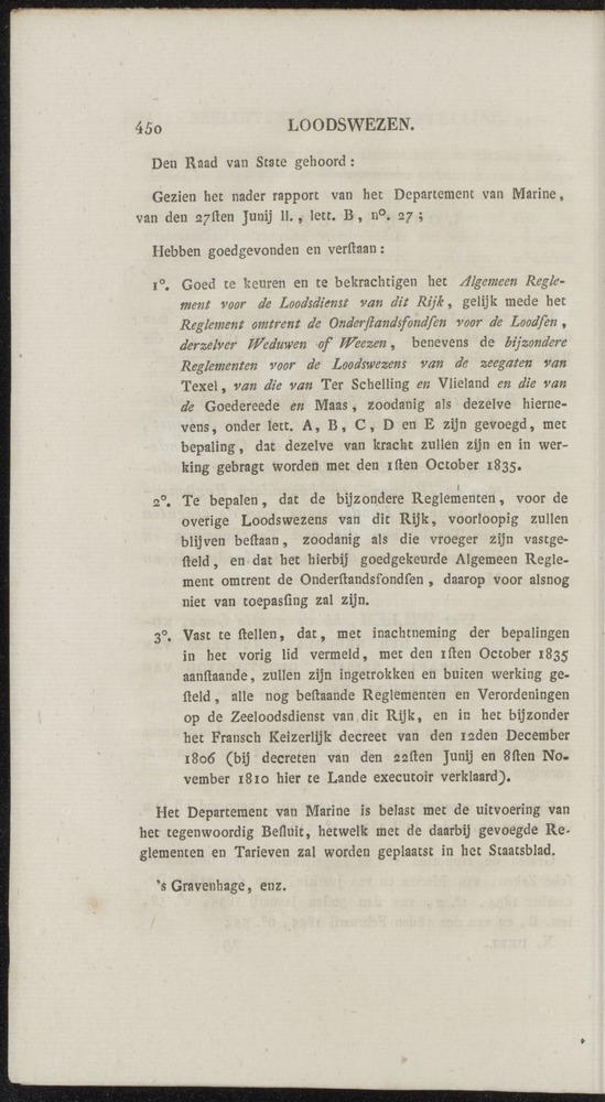 Nederlandsche pandecten, of Verzameling van wetten in het Koningrijk der Nederlanden / door W.Y. van Hamelsveld - 