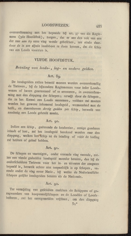 Nederlandsche pandecten, of Verzameling van wetten in het Koningrijk der Nederlanden / door W.Y. van Hamelsveld - 