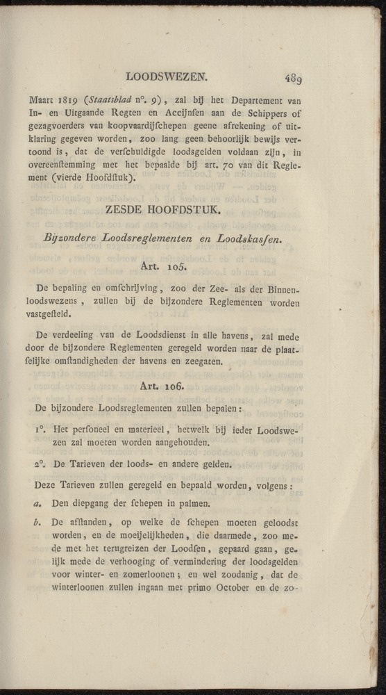 Nederlandsche pandecten, of Verzameling van wetten in het Koningrijk der Nederlanden / door W.Y. van Hamelsveld - 