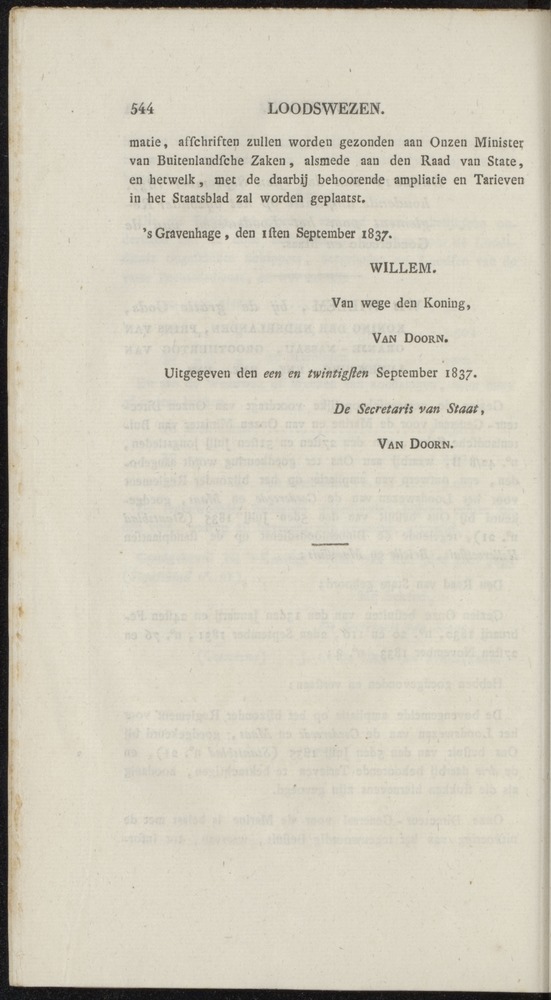 Nederlandsche pandecten, of Verzameling van wetten in het Koningrijk der Nederlanden / door W.Y. van Hamelsveld - 
