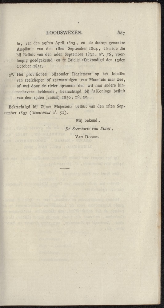 Nederlandsche pandecten, of Verzameling van wetten in het Koningrijk der Nederlanden / door W.Y. van Hamelsveld - 