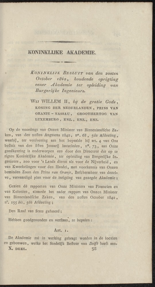 Nederlandsche pandecten, of Verzameling van wetten in het Koningrijk der Nederlanden / door W.Y. van Hamelsveld - 