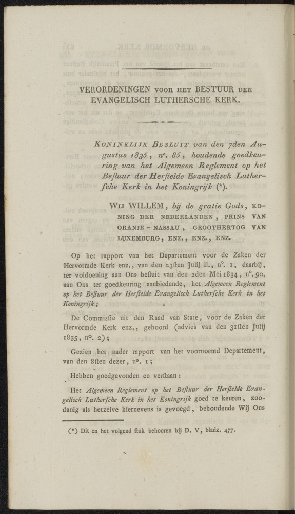 Nederlandsche pandecten, of Verzameling van wetten in het Koningrijk der Nederlanden / door W.Y. van Hamelsveld - 