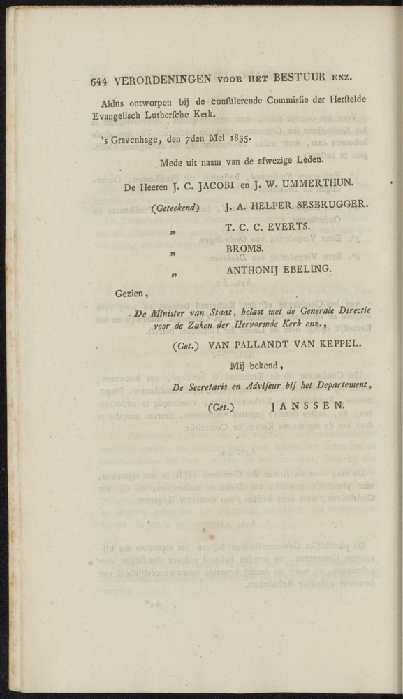 Nederlandsche pandecten, of Verzameling van wetten in het Koningrijk der Nederlanden / door W.Y. van Hamelsveld - 