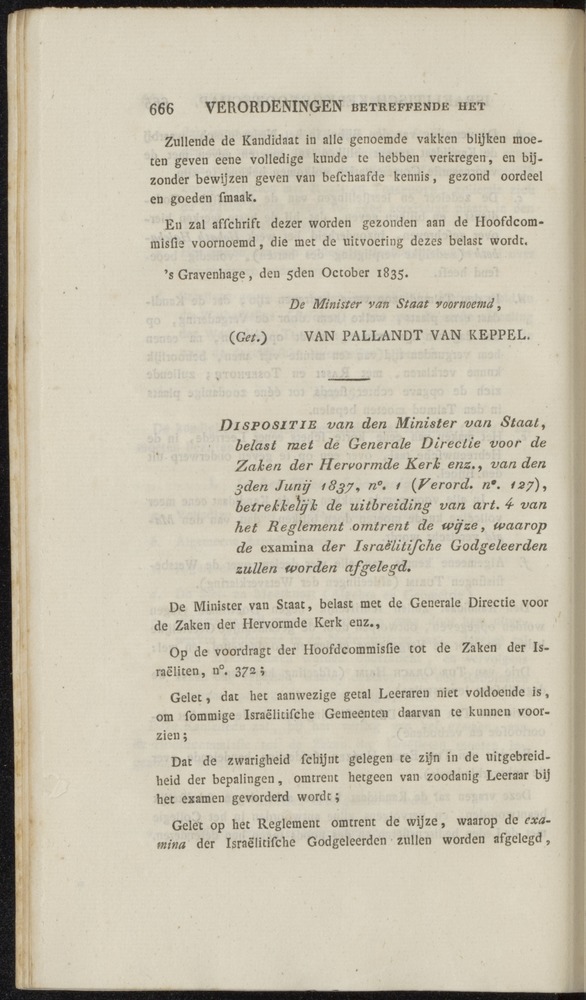 Nederlandsche pandecten, of Verzameling van wetten in het Koningrijk der Nederlanden / door W.Y. van Hamelsveld - 