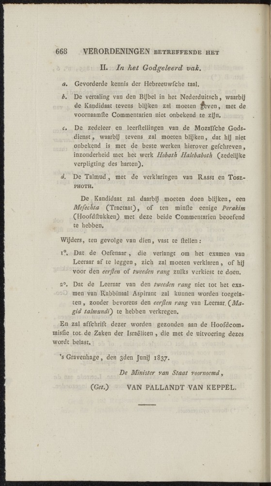 Nederlandsche pandecten, of Verzameling van wetten in het Koningrijk der Nederlanden / door W.Y. van Hamelsveld - 