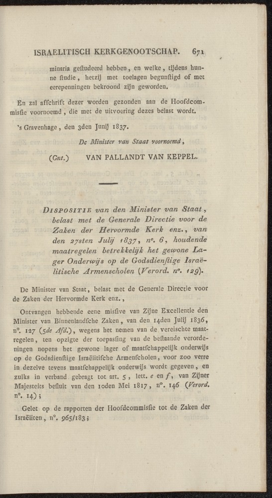 Nederlandsche pandecten, of Verzameling van wetten in het Koningrijk der Nederlanden / door W.Y. van Hamelsveld - 